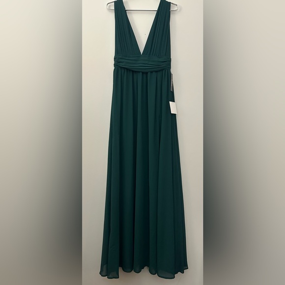 Lulus Dresses & Skirts - NWT Lulus Heavenly Hues Maxi Dress #508192 Forest Green Prom Size S